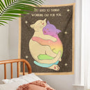 GobekUsa Cat Tapestry Tarot Wall Hanging for Living Room Bedroom Kids Room Decor