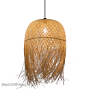 GobekUsa Bamboo Pendant Lights: Nordic Dining Room LED Hanging Lamps Loft Style Decor