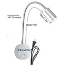 GobekUsa LED Wall Light Reading Lamp 2pcs/Lot 3W 3000K 4000K 6000K Gooseneck Task Lighting