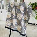 GobekUsa Bohemian Floral Cotton Gauze Bath Towel 70*140 - Soft & High Quality for Women, Children, and Adults