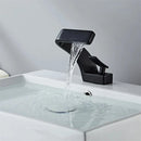 GobekUsa Basin Faucet - Modern Black Brushed Gold Bathroom Mixer Tap Hot Cold Sink