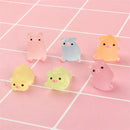 GobekUsa Kawaii Pig Miniatures Terrarium Figurines 6pcs Crafts Home Decoration