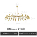 GobekUsa LED Ceiling Chandelier: Minimalist Nordic Home Lighting for Living Room, Bedroom, Dining Area