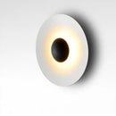 GobekUsa Ginger Round Wall Lamp: Nordic Design Loft Lamp for Bedroom, Office, Aisle