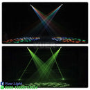 GobekUsa 100W Mini Beam RGBW 4in1 LED Moving Head Light - DMX Control Disco Spotlight