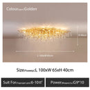 GobekUsa Crystal Ceiling Chandelier - Luxury Lighting for Modern Spaces