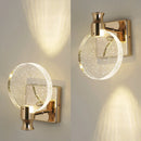 GobekUsa Crystal Bubble Wall Lamp: Modern Luxury Lighting for Bedroom, Living Room, and Aisle