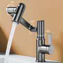 GobekUsa LED Basin Faucet 360 Rotation Multi-function Mixer Tap for Bathroom