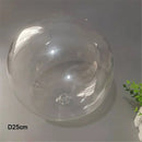 GobekUsa Clear Glass Pendant Lamp Shade with 2.2cm Thread for Chandeliers & Hanging Lights