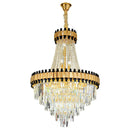 GobekUsa Crystal Chandelier for Duplex Villa Living Room with Intelligent Dimming