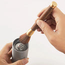 GobekUsa Espresso Brush with Wooden Handle for Coffee Grinder Cleaning