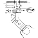 GobekUsa Industrial Ceiling Spotlight Lamp with Foldable Flippers for Hallway Art Light
