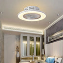 GobekUsa LED Remote Control Chandelier Ceiling Fan Light for Bedroom Living Room