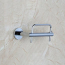 GobekUsa Euro Silver Chrome Toilet Paper Holder Solid Brass Bathroom Accessories
