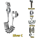 GobekUsa High Pressure Bidet Sprayer Set - Toilet Hygienic Shower Bathroom Accessories