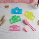 GobekUsa Japanese Sushi & Sandwich Mold Set - DIY Kitchen Gadget for Kids & Bento