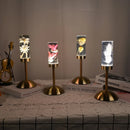 GobekUsa Eternal Flower Acrylic Desk Lamp LED Nightlight Bedroom Bedlight Decoration