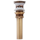 GobekUsa Brass Air Isolation Deodorant Basin Drain Pipe - Anti-Spill Water Drain