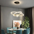 GobekUsa LED Star Chandelier for Modern Living Room Bedroom Decor