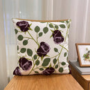 GobekUsa Luxe Embroidered Cushion Cover, Premium Decor Pillowcases