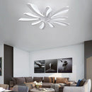 GobekUsa Acrylic LED Chandelier RC Dimming Modern Ceiling Lamp for Living Dining Room