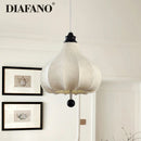 GobekUsa Japan LED Pendant Lights: Modern Chandelier for Living Room, Bedroom, Dining Room