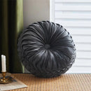 GobekUsa Dutch Velvet Round Seat Cushion: Modern & Comfortable Back Support for Living Room.
