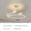 GobekUsa Butterfly Design Ceiling Chandelier: Modern Minimalist Pendant Lamp for Home Decor