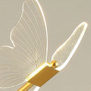 GobekUsa LED Chandelier: Modern Butterfly Design, Acrylic, Exhibition Hall, Staircase, Bedroom Night Lamp Lighting Fixtures
