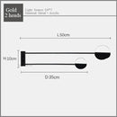 GobekUsa Geometric Line Iron Pendant Lamp for Living Room, Bedroom, Study, Dining - Home Decor Luminare