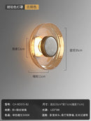 GobekUsa Cracked Glass LED Wall Lamp Modern Minimalist Design for Home Decor