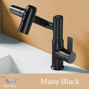 GobekUsa LED Bathroom Basin Faucet 360 Rotation Mixer Sink Tap with Multifunction Stream Sprayer