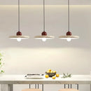 Nordic Cream Flying Saucer Acrylic Pendant Light