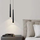 GobekUsa LED Minimalist Pendant Lamp - Black/White for Bedroom, Dining, Coffee Shop Lighting