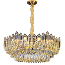 GobekUsa Crystal Chandelier: Modern Light Luxury for Living Room, Bedroom, Dining Room