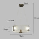 GobekUsa Gold LED Chandelier for Luxe Living Room Lighting