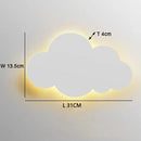GobekUsa Cloud Wall Light: Modern Nordic LED Bedside Lamp for Children's Room