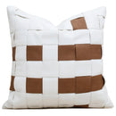 GobekUsa Italian Light Luxury Brown Cushion Cover for Sophisticated Home Decor.