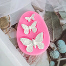 GobekUsa Butterfly Silicone Fondant Mold Cake Decorating Chocolate Mould Wedding Decor D0101