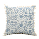 GobekUsa Blue Geometric Tufted Long Waist Pillowcase Set, 30x100cm