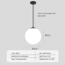 GobekUsa Glass Ball Pendant Lights: Elegant Globe Hanging Lamps for Home, Restaurant & Bar.