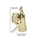 GobekUsa Hand Love Gesture Figurine Sculpture Home Desktop Decor