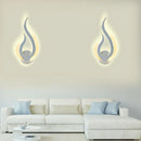 GobekUsa Acrylic LED Wall Light Modern Creative Background Sconce for Home Living Room Bedroom
