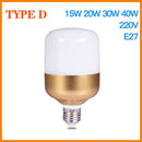 GobekUsa LED Ceiling Lamp E27 Round Shape Super Bright Indoor Lighting Bulb