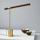 GobekUsa Linear Wood LED Floor Lamp | Modern Minimalist Designer Vertical Loft Floor Light
