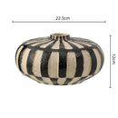 GobekUsa Geometric Check Ceramic Vase for Home Decor and Floral Arrangements