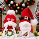 GobekUsa Christmas Gnome Doll: Knitted Hat Dwarf Faceless Ornament for Xmas Home Decor