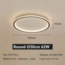 GobekUsa LED Ceiling Lamp Iron Dimmable Modern Living Room Light Fixture