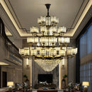 GobekUsa Crystal Chandelier Light: Luxury Living Room Dining Bedroom Airy Elegance