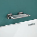GobekUsa Gray Wall Mounted Waterfall Faucet Set for Bath and Shower